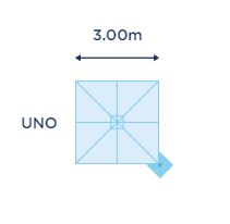 Größe: Uno 3,00m