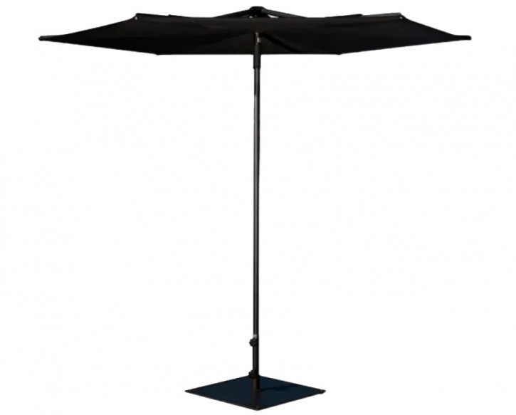 Mittelstockschirm | Revo Dark | Rund 250 cm