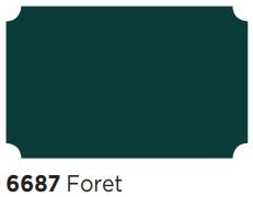 Solaris | Silber Eloxal | 300x300cm | 6687 Foret