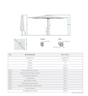 Astral | Anthrazit | 400x400cm | U171-Carbone