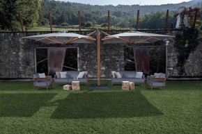 Ampelschirm | Dual T| 300 x 600cm