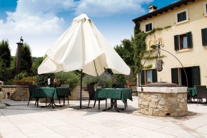 Leonardo Telescopic |  400x400cm | T3S-Bordeaux