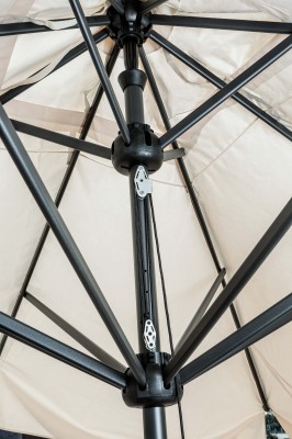 Leonardo Telescopic |  400x400cm | T3S-Bordeaux