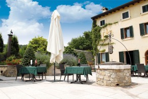 Leonardo Telescopic |  400x400cm | T3S-Bordeaux