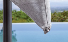 Atlas | Silber Eloxal | 350x350cm | U171-Carbone