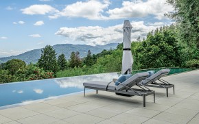 Atlas | Silber Eloxal | 350x350cm | U171-Carbone