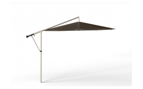 MEZZO | Quadratisch-260x260cm | Sonderausstattung-mit-Höhenverstellung MH | 8203 basaltgrau