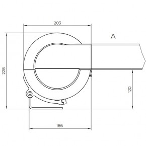 Wintergartenmarkise mit ZIP-System