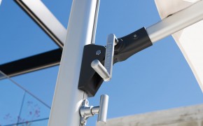 Solaris | Silber Eloxal | 300x300cm | 6687 Foret