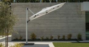 Solaris | Silber Eloxal | 300x300cm | 6687 Foret