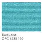 Wandklappschirm | 225 cm | Turquoise | Silber