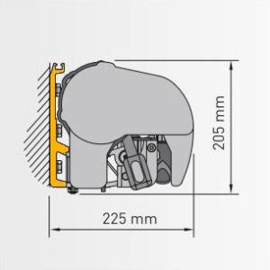 1 zusaetzliche Halterung | Wandmontage | + EUR 24,-