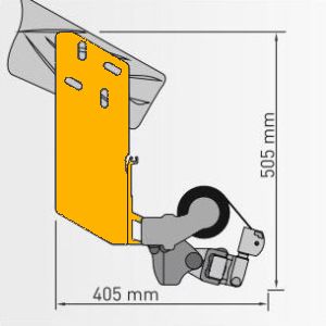 2 zusaetzliche Halterungen | Dachsparrenmontage | + EUR 139,-