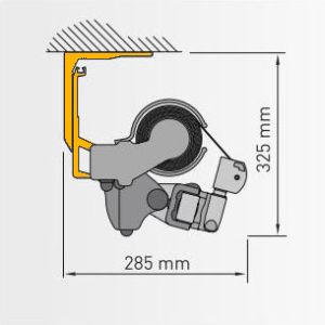 1 zusaetzliche Halterung | Deckenmontage | + EUR 59,-