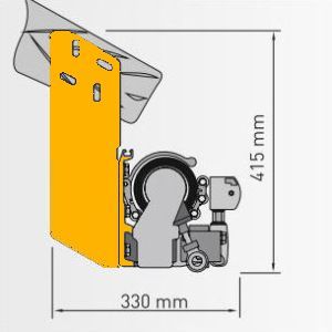 2 zusaetzliche Halterungen | Dachsparrenmontage | + EUR 139,-