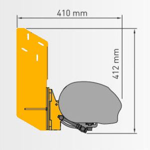 2 zusaetzliche Halterungen | Dachsparrenmontage | + EUR 86,-