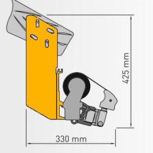 2 zusaetzliche Halterungen | Dachsparrenmontage | + EUR 129,-