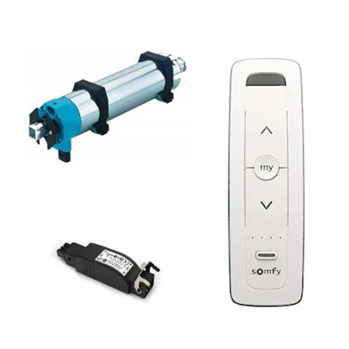 Funkmotor mit 5-Kanal Fernbedienung