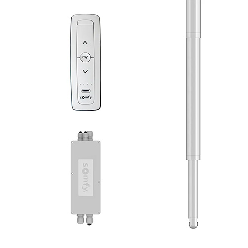 Pergola Motor 24V mit 5-Kanal Funkfernbedienung (IO)