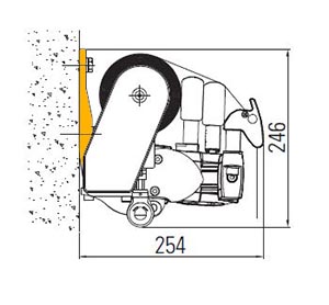 1 zusaetzliche Halterung | Wandmontage | + EUR 109,-
