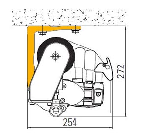 1 zusaetzliche Halterung | Deckenmontage | + EUR 109,-