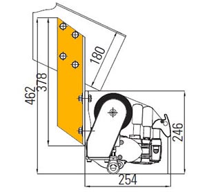 2 zusaetzliche Halterungen | Dachsparrenmontage | + EUR 129,-